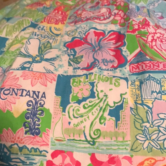 Lilly Pulitzer State of Mind Strapless Dress 00 - Picture 5 of 7